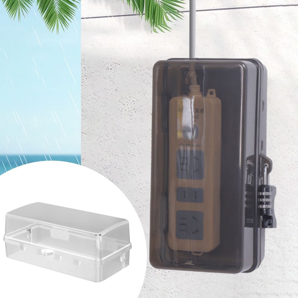 Outdoor Power Strip Weatherproof - Портативный пластиковый бокс для розеток с